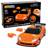 3D Puzzle 1:32 Corvette C6R