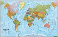 Svět 1:20 000 000 / nástěnná politická mapa XXL (202x130 cm, lamino)