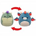 Squishmallows 2v1 Bazilišek Magtus a Drak Carin 13 cm