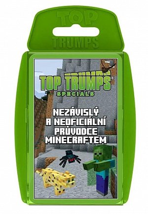 TOP TRUMPS Minecraft CZ - karetní hra