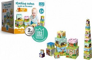 Baby edukativní kostky - V lese