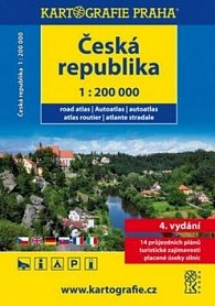 Česká republika-atlas 1-200 000