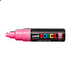 Posca akrylový popisovač PC-7M, 4,5 - 5,5 mm, růžová (s kulatým silným hrotem)