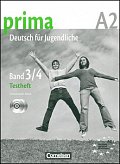 Prima A2 Deutsch Fur Jugendliche: Testheft Band 3/4 + CD