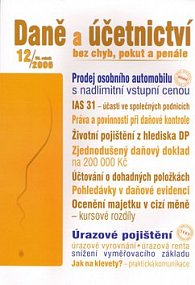 Daně a účetnictví 12/2006