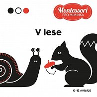 V lese - Kontrastní leporelo