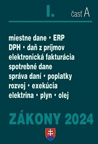 Zákony I A 2024 daňové zákony