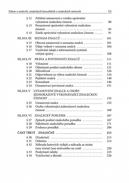 Náhled Zákon o znalcích, znaleckých kancelářích a znaleckých ústavech