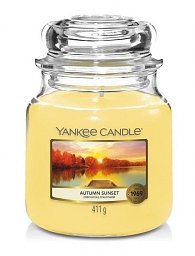 YANKEE CANDLE Autumn Sunset svíčka 411g