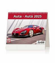 Kalendář stolní 2025 - MiniMax Auta / Autá