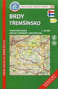 Brdy - Třemšínsko - Turistická mapa - edice Klub českých turistý 35