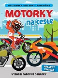 Motorky na ceste panoráma