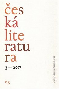 Česká literatura 3/2017