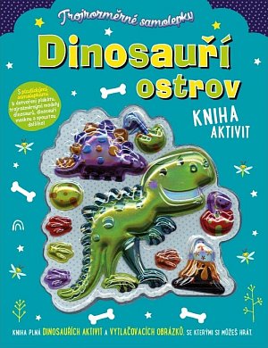 Trojrozměrné samolepky Dinosauří ostrov