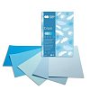 Blok s barevnými papíry A4 Deco 170 g - modré odstíny