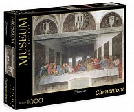 Clementoni Puzzle Museum - Leonardo da Vinci - Poslední večeře, 1000 dílků
