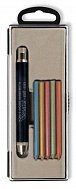 Koh-i-noor černá tužka Versatil 5,6 mm Soft + 6 metalických barevných tuh v pouzdře