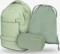 BAAGL SET 3 Skate max Mentol: batoh, penál, sáček