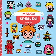 Manga kreslení 3D pixely