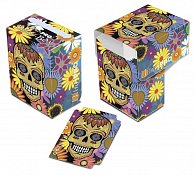 Art: Dia De Los Muertos, Yellow Skull - krabička na karty