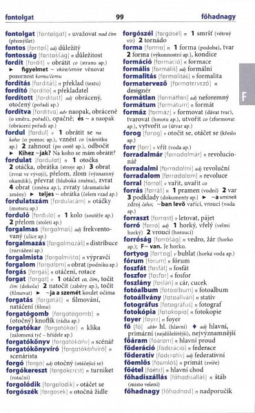 Náhled Maďarsko-Č, -Č-maďarský šikovný slovník