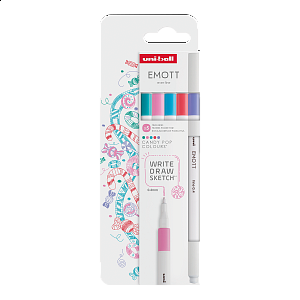 UNI EMOTT liner sada, CANDY POP, 5 ks, mix barev