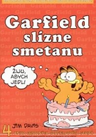 Garfield slízne smetanu - 4. kniha sebraných garfieldových stripů