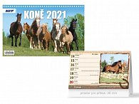 Kalendář 2021 stol: Koně