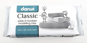 DARWI Samotvrdnoucí modelovací hmota - 1000g bílá