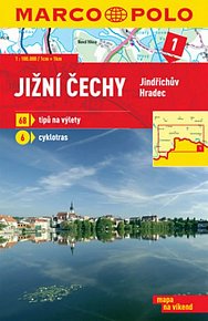 Jižní Čechy-Jindřichův Hradec 1 - mapa 1:100 000
