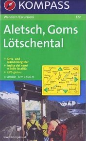 Aletsch,Goms,Lötschental 122 / 1:50T NKOM