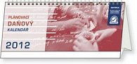Kalendář stolní  2012 - Plánovací daňový, 33 x 12,5 cm