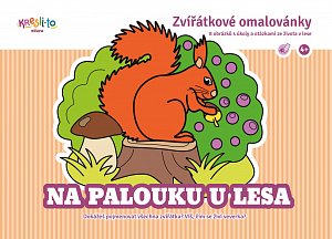 Zvířátkové omalovánky / Na palouku u lesa