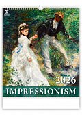 Impressionism 2026 - nástěnný kalendář