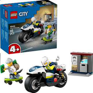 LEGO® City 60455 Honička na policejní motorce