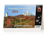 Kalendář 2014 - Putování za strašidly po České republice - stolní