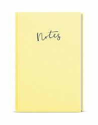 Notes linkovaný Pastel žlutá