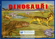 Dinosauři - zmenšenina(24dílků puzzle)