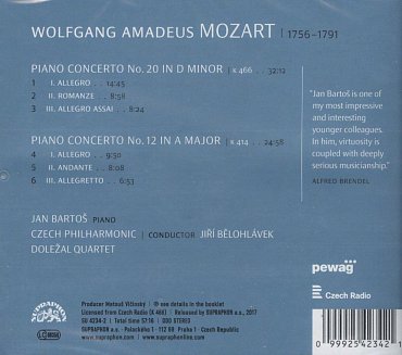 Náhled Mozart: Klavírní koncerty - CD