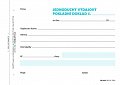 Výdajový doklad jednoduchý, A6, 100 listů