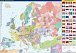 Evropa – nástěnná administrativní mapa, 3.  vydání
