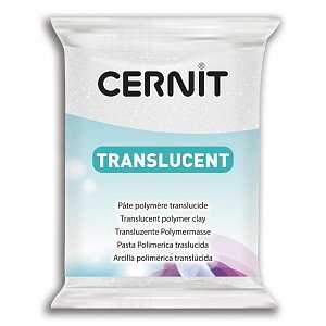 CERNIT TRANSLUCENT 56g bílá glitter