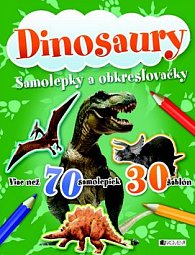 Dinosaury Samolepky a obkresľovačky