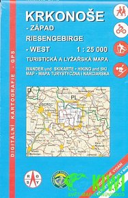 WKK Krkonoše západ 1:25 000 ROSY / turistická mapa