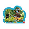 Krtek se žlutým autem - puzzle 25 dílků