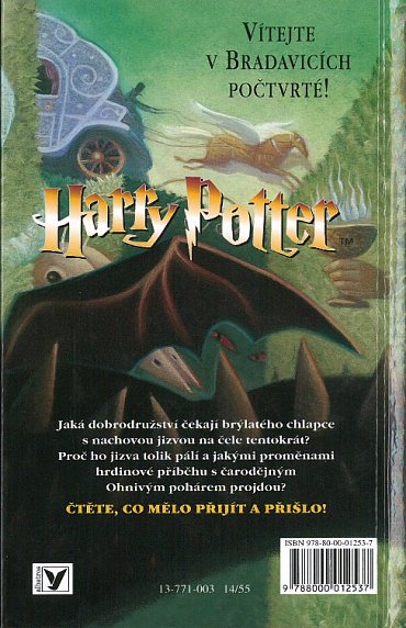 Náhled Harry Potter a Ohnivý pohár, 4.  vydání
