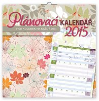Kalendář 2015 - Plánovací s více kolonkami na každý den