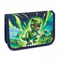 Bagmaster školní dvouchlopňový penál LUMI 25 C – dinosaurus