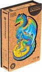 Unidragon dřevěné puzzle - Drak velikost L, 1.  vydání