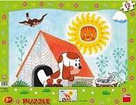 Štěňátko - puzzle 12 dílků